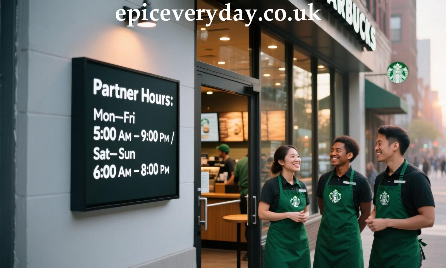 starbucks partner hours